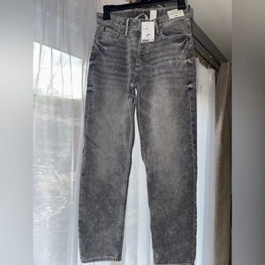 H&M Relaxed Fit Jeans in Washed Gray Size 14 (11-12Y) NWT